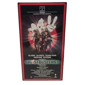 GHOSTBUSTERS 2 VHS, 1989 Horror Comedy, Bill Murray, Rare Promo Widescreen